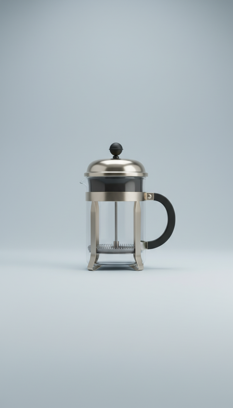 Premium Borosilicate Glass Coffee Press